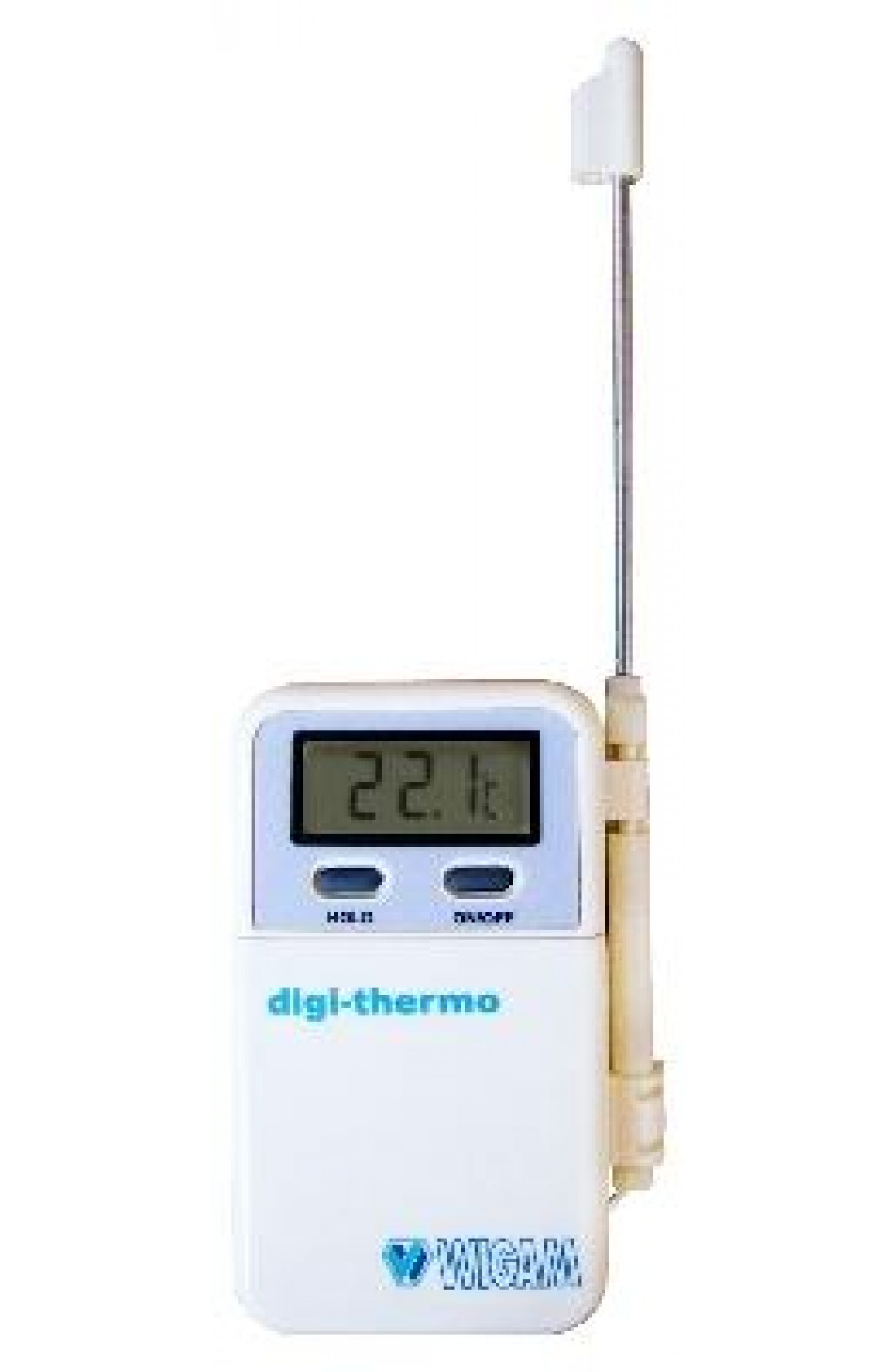 Termometro digitale con sonda in acciaio inossidabile 110 mm