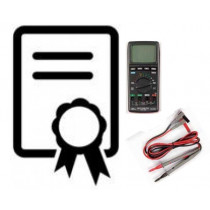 certificato taratura dm9961
