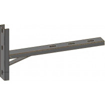 Coppia staffe zincate