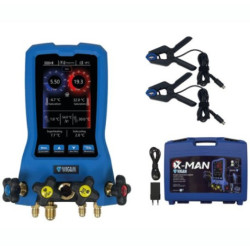 x-man-100 Gruppo manometrico digitale a 4 vie Wigam