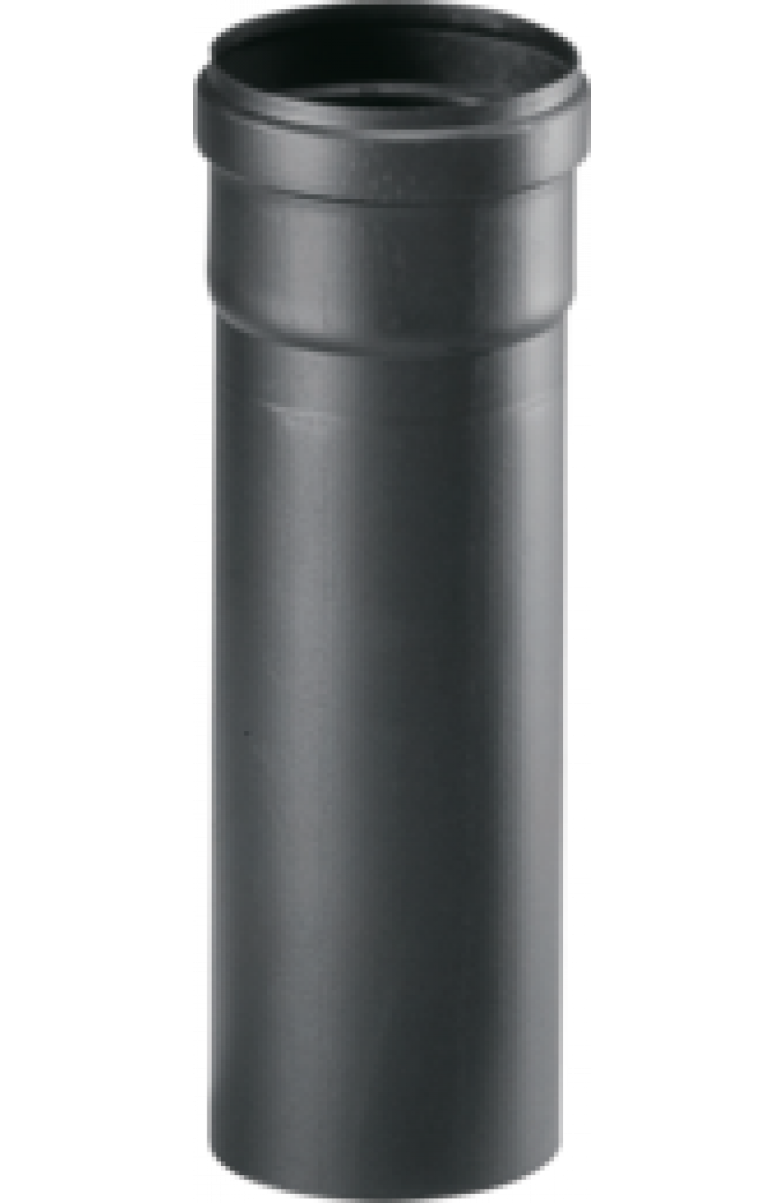 Tubo lineare per pellet nero diam. 100mm 