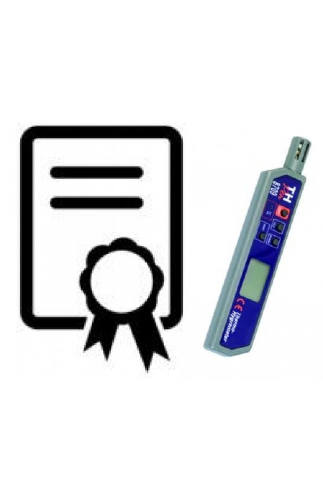 certificato taratura 8709
