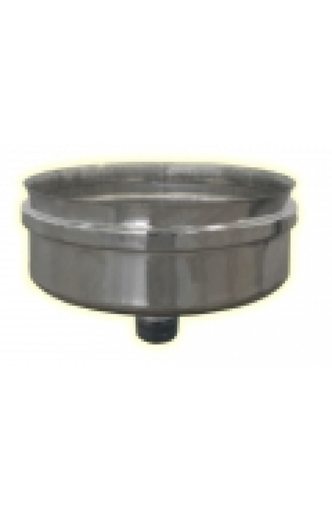 Tappo raccogli consenda monoparete in acciaio inox