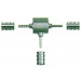 WCG210T-TO - Kit raccordo a ''T'' completo di 3 ghiere (10 pz)