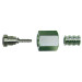 WCG250 - Kit raccordi diritti completo di una ghiera 1/4"SAE (50 pz)